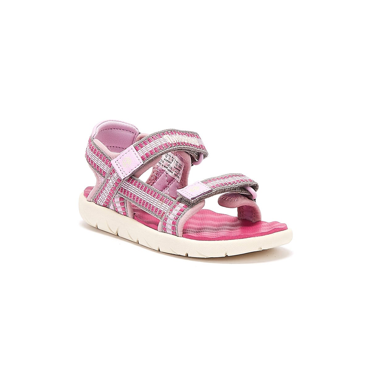 Timberland Perkins Row Webbing 2-Strap Infant Pink Sandals