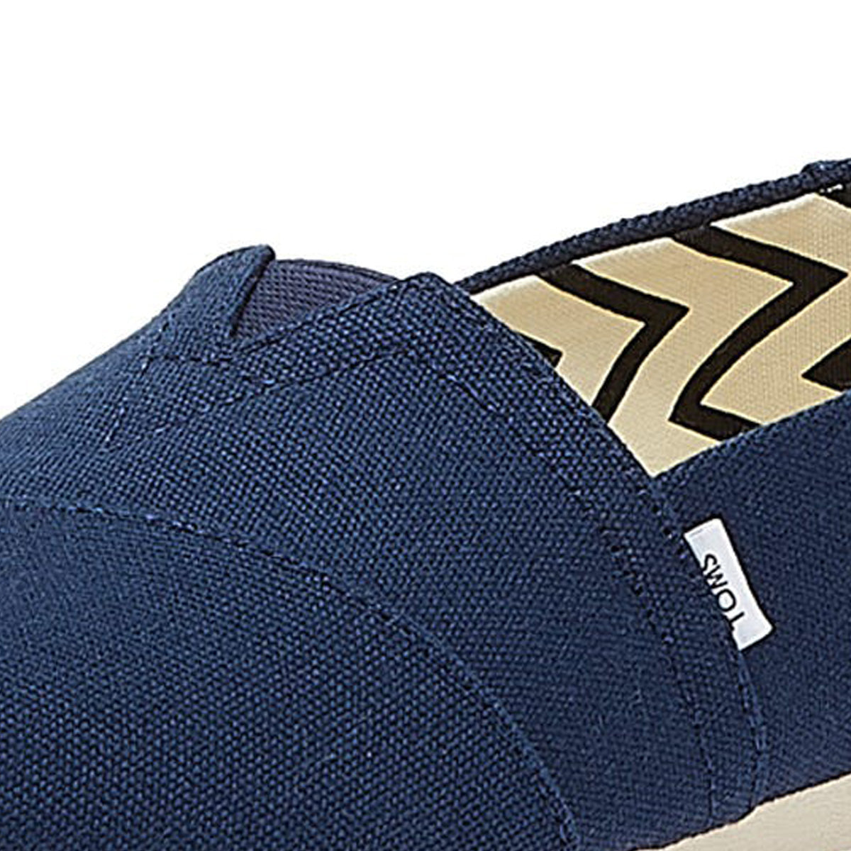 TOMS Alpargata Cotton Canvas Womens Navy Espadrilles