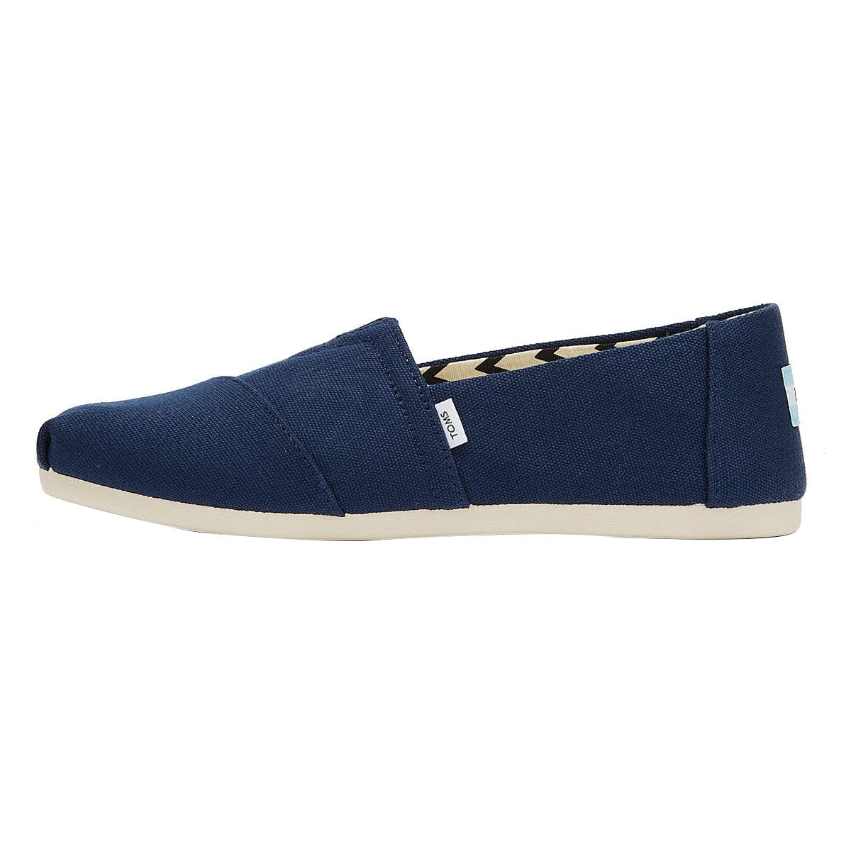 TOMS Alpargata Cotton Canvas Womens Navy Espadrilles