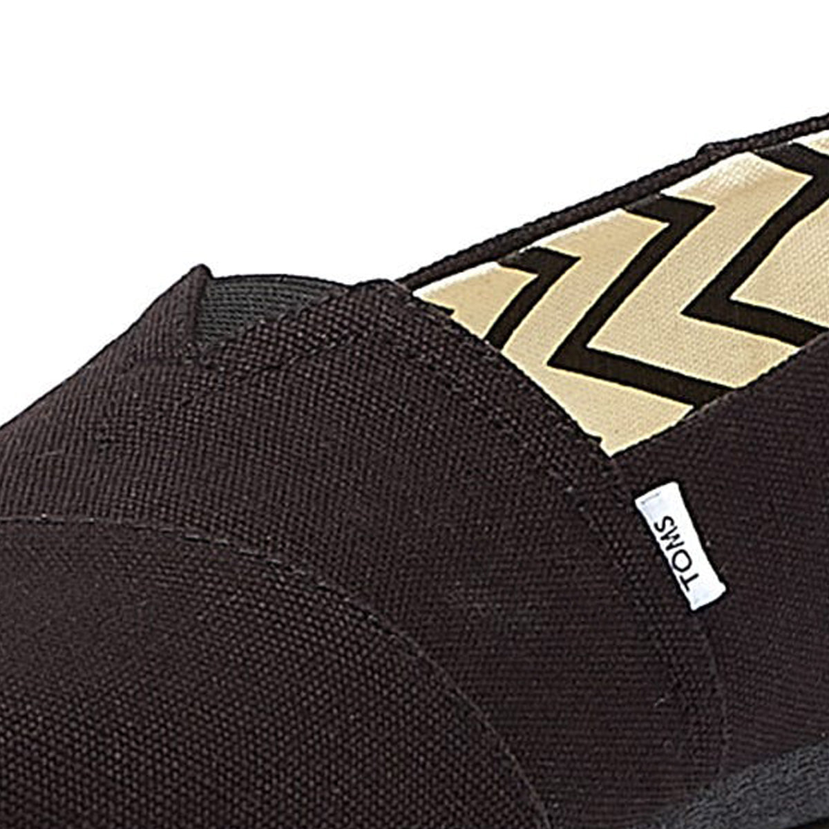 TOMS Alpargata Cotton Canvas Womens Black / Black Espadrilles