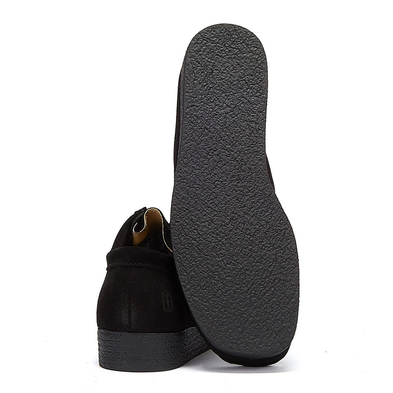 Tower London Apache Black Suede Shoes