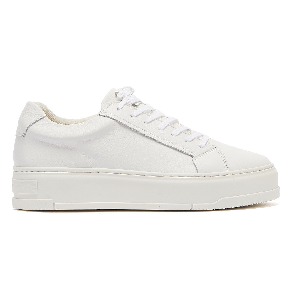 Vagabond Judy Leather Womens White Sneakers