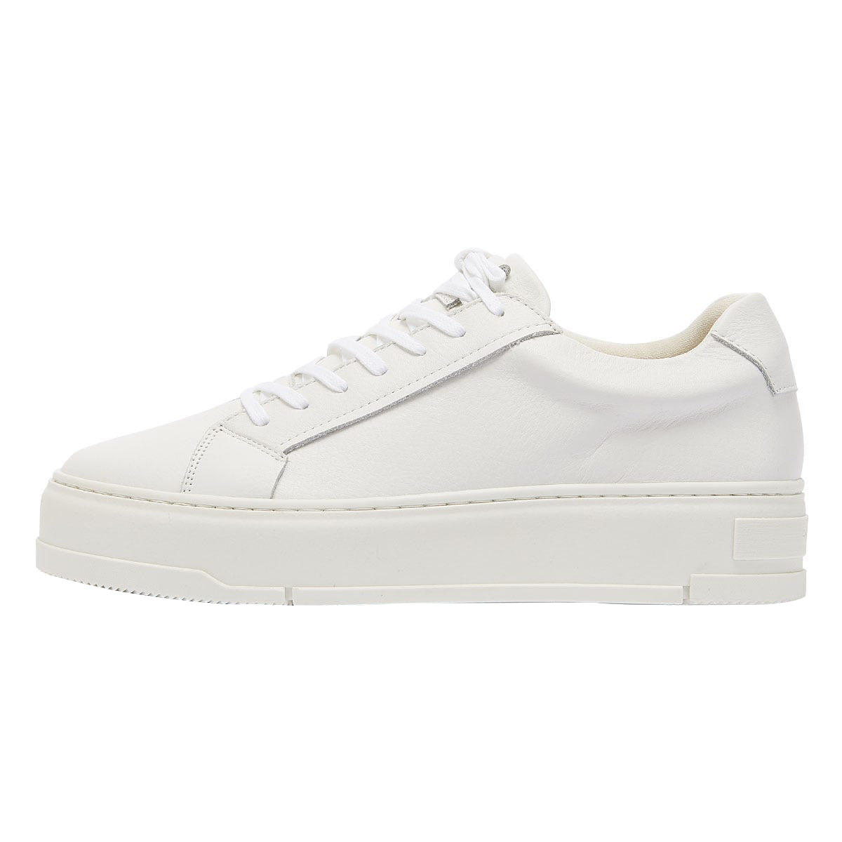 Vagabond Judy Leather Womens White Sneakers