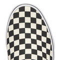 Vans Classic Slip-On Womens Black / White Checkerboard Canvas Sneakers
