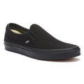 Vans Classic Slip on Womens Black Canvas Sneakers