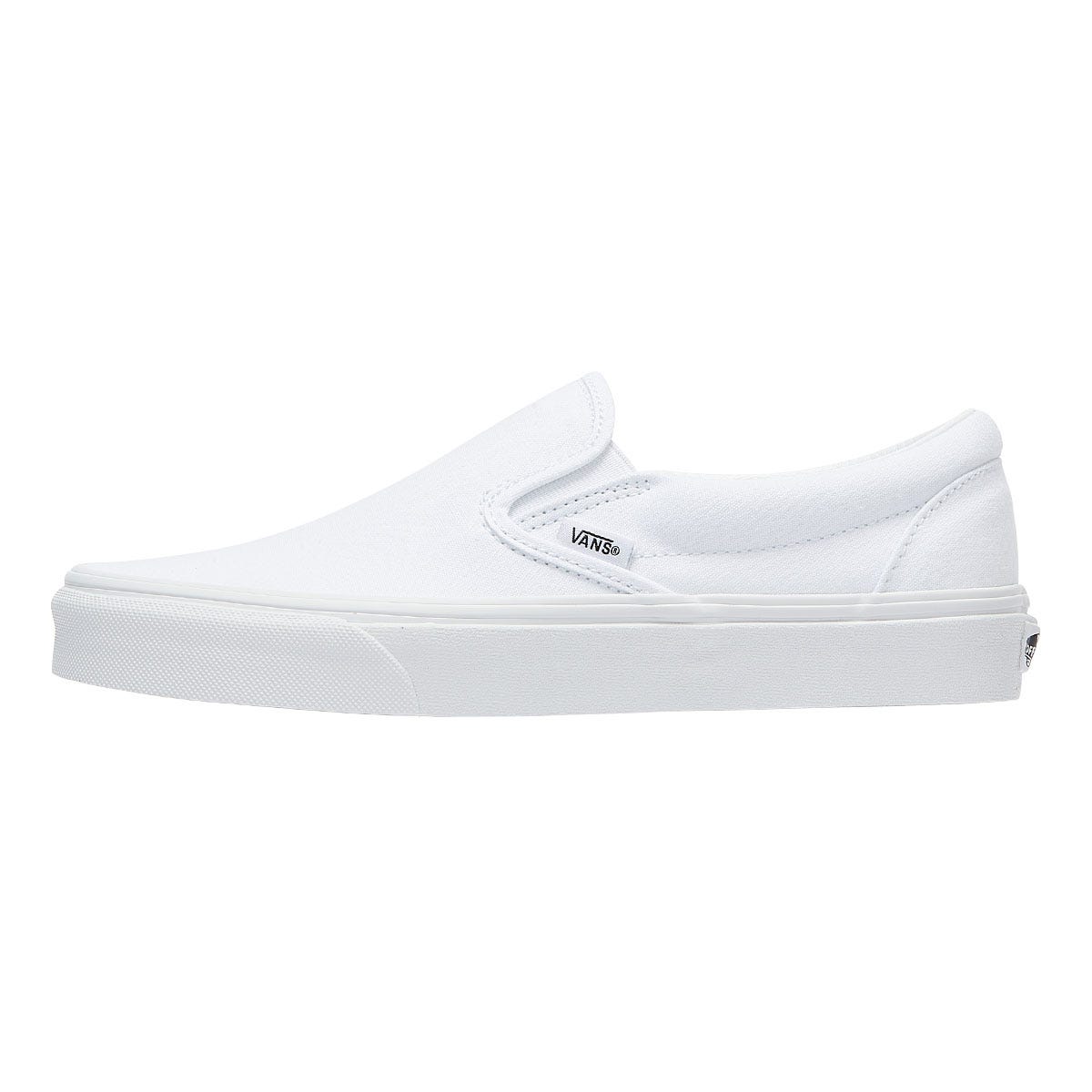 Vans Classic Slip on True White Canvas Sneakers