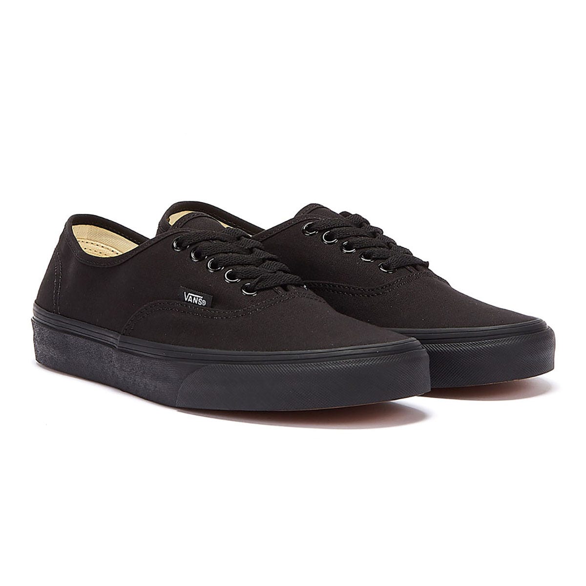Vans Authentic Canvas True Black Sneakers