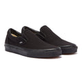 Vans Classic Slip on Mens Black Canvas Sneakers