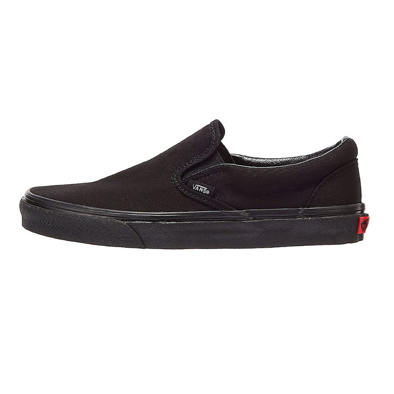 Vans Classic Slip on Mens Black Canvas Sneakers