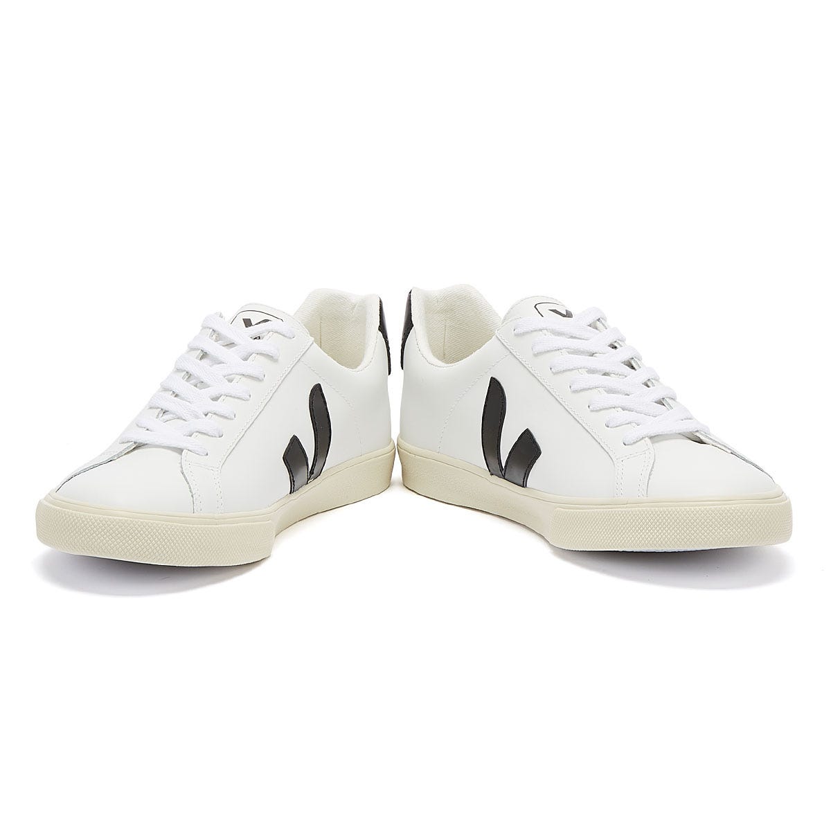Veja Esplar Leather Mens White / Black Sneakers