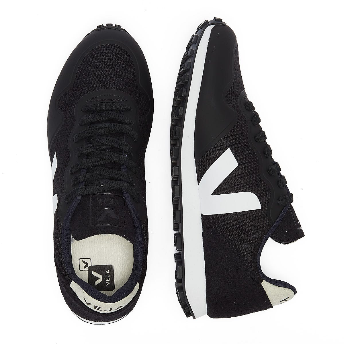 Veja SDU B-mesh Womens Black / White Sneakers