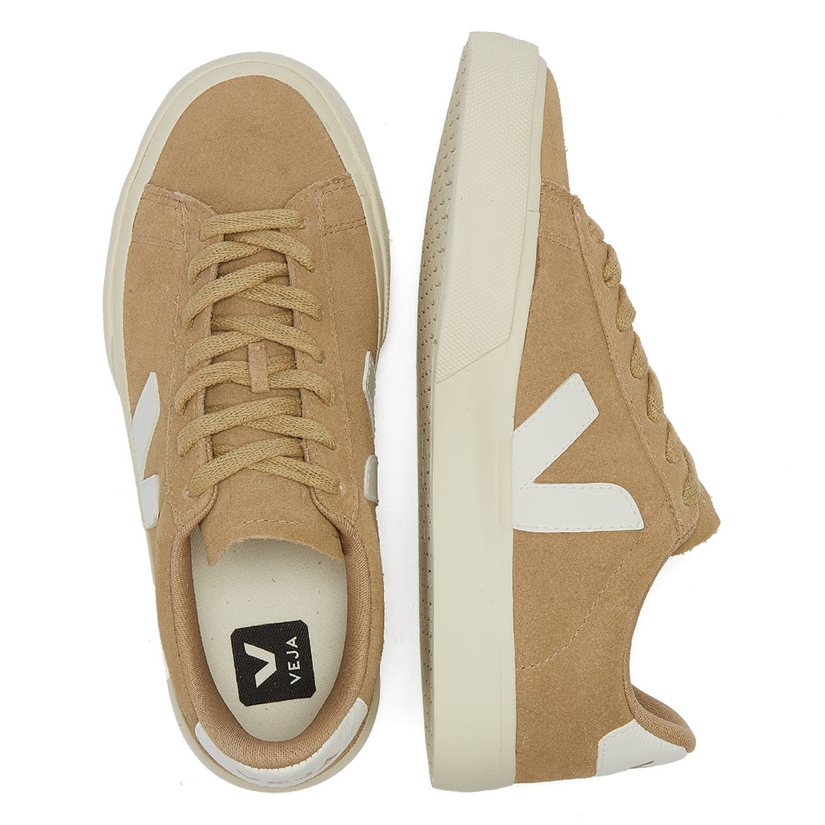 Veja Campo Womens Dune / White Sneakers
