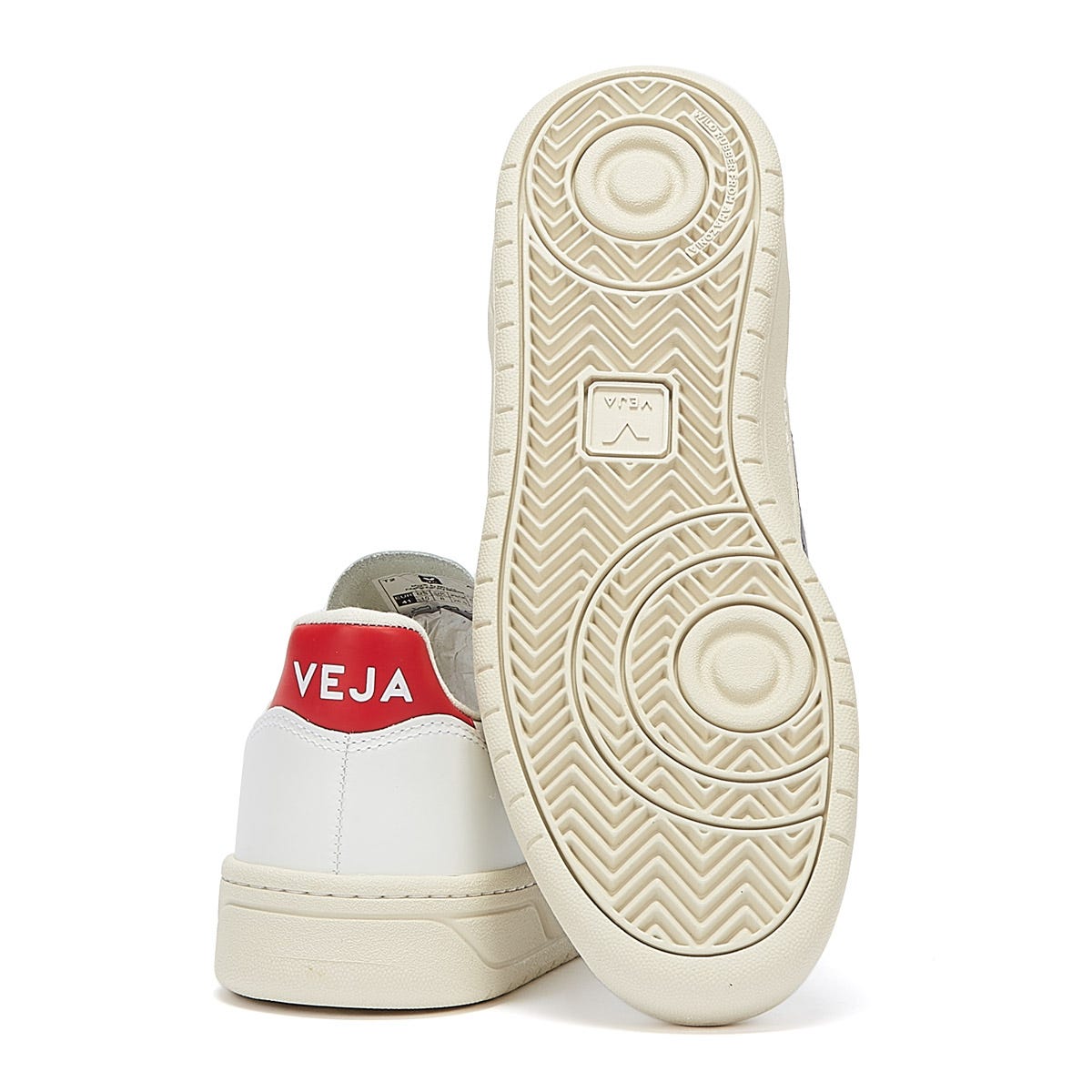 Veja V-10 Mens Extra White / Nautico Pekin Sneakers