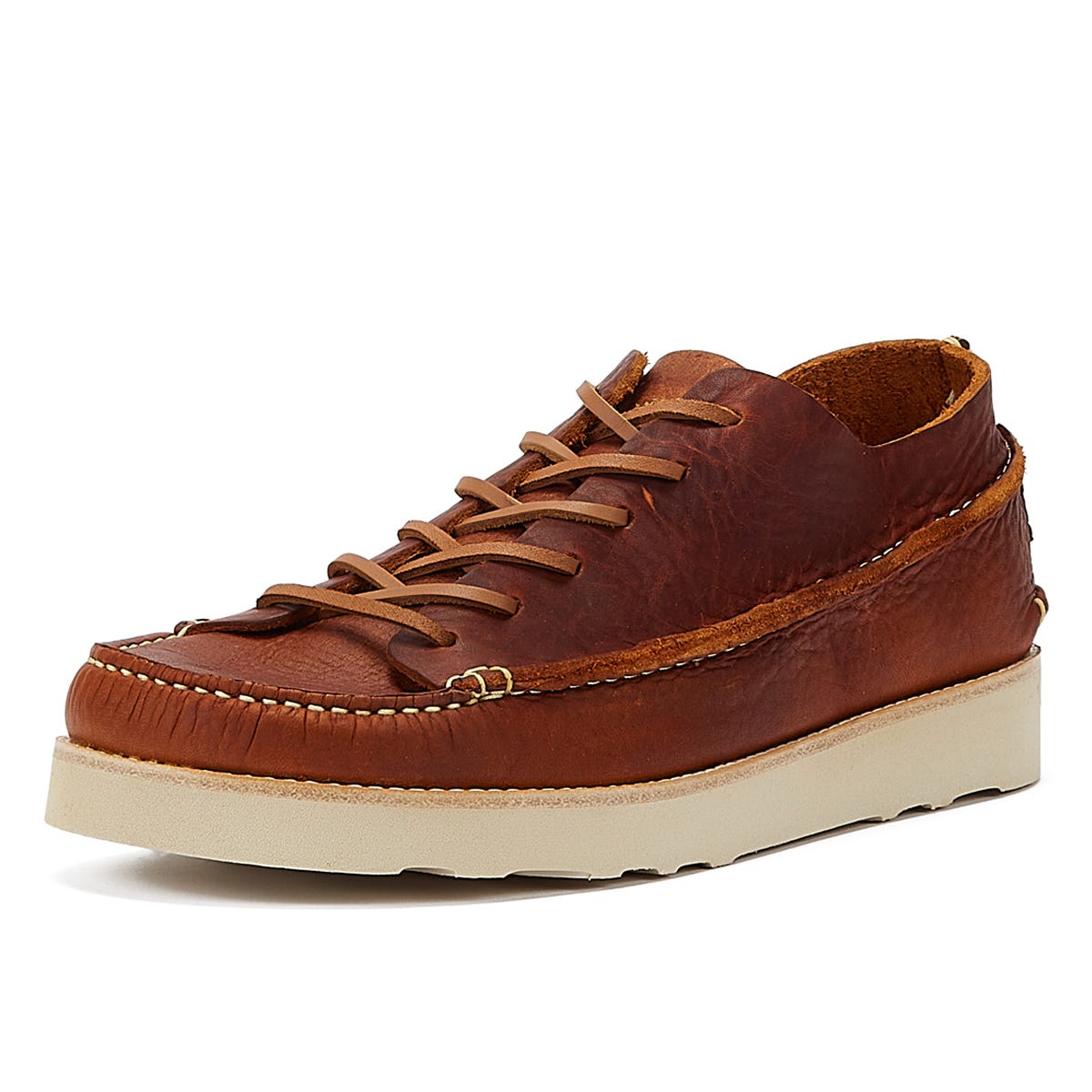 Yogi Finn III Mens Chestnut Leather Shoes