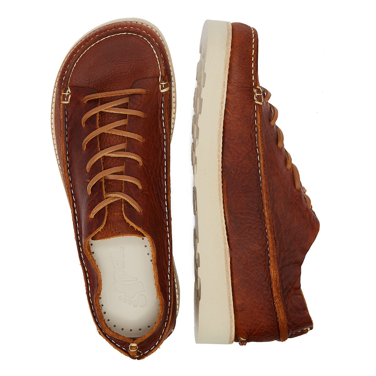 Yogi Finn III Mens Chestnut Leather Shoes
