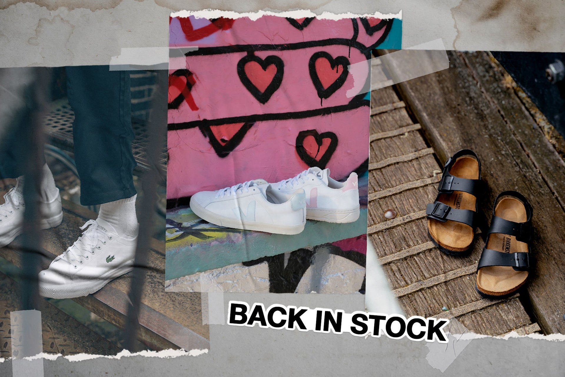 TOWER Family: RESTOCK. Birkenstock, Veja and more…