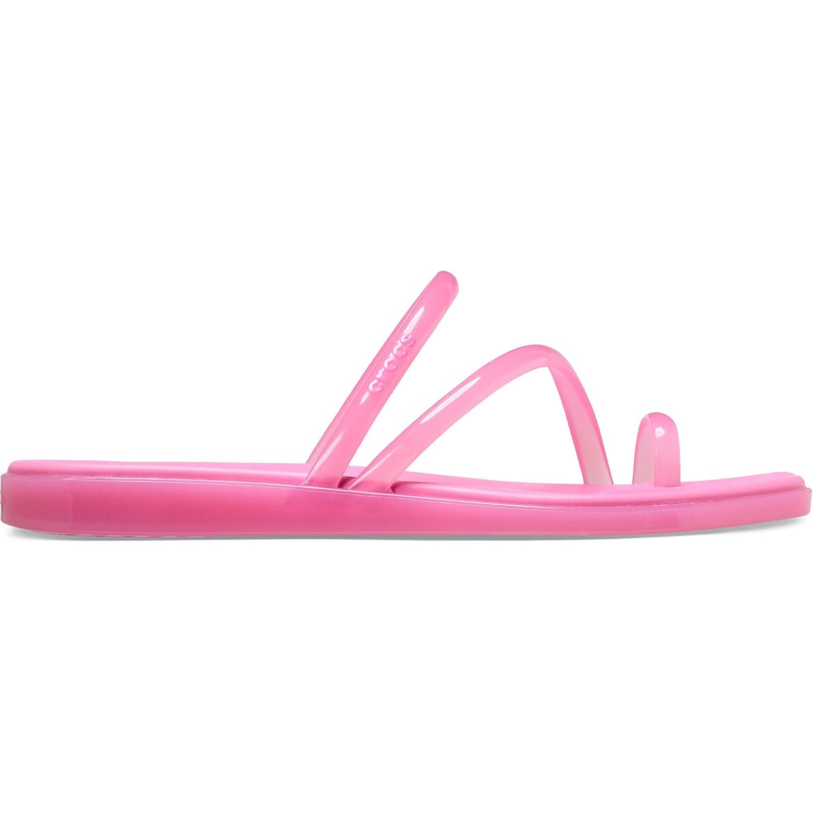 Crocs Miami Jely Toe Loop EVA Women's Pink Lemonade Sandals