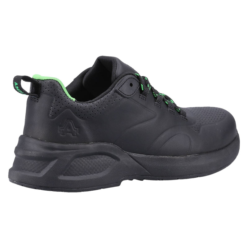 Amblers Safety 612 Leather Women's Black Safety Sneakers