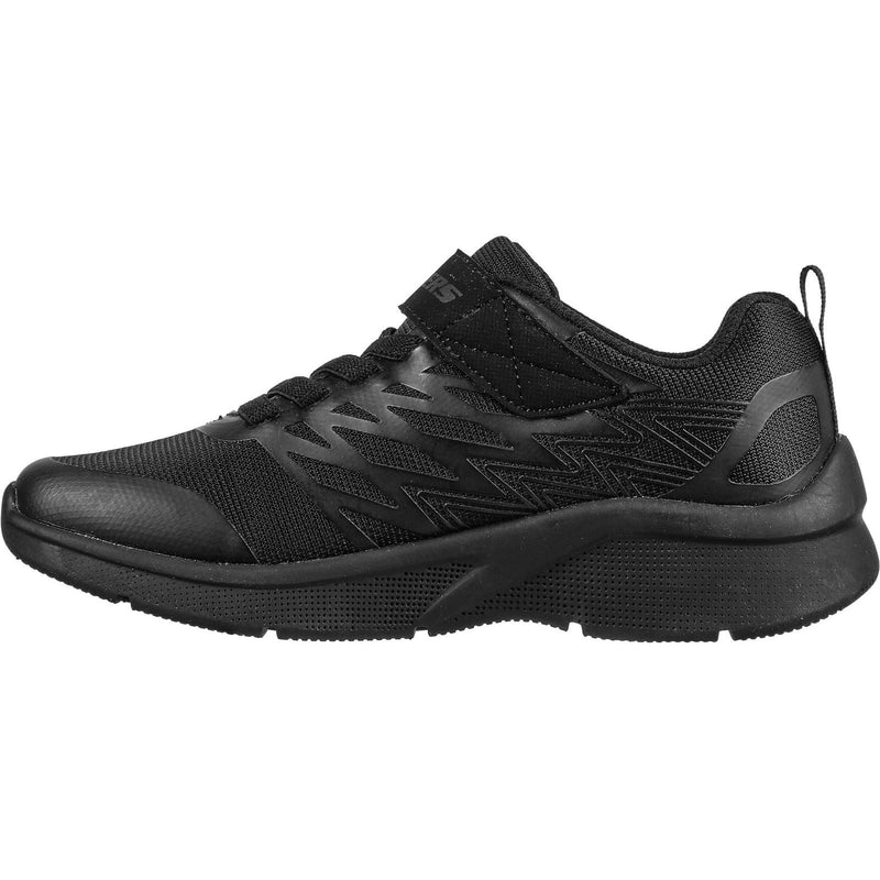 Skechers Microspec Texlor Synthetic Boys's Black Sneakers