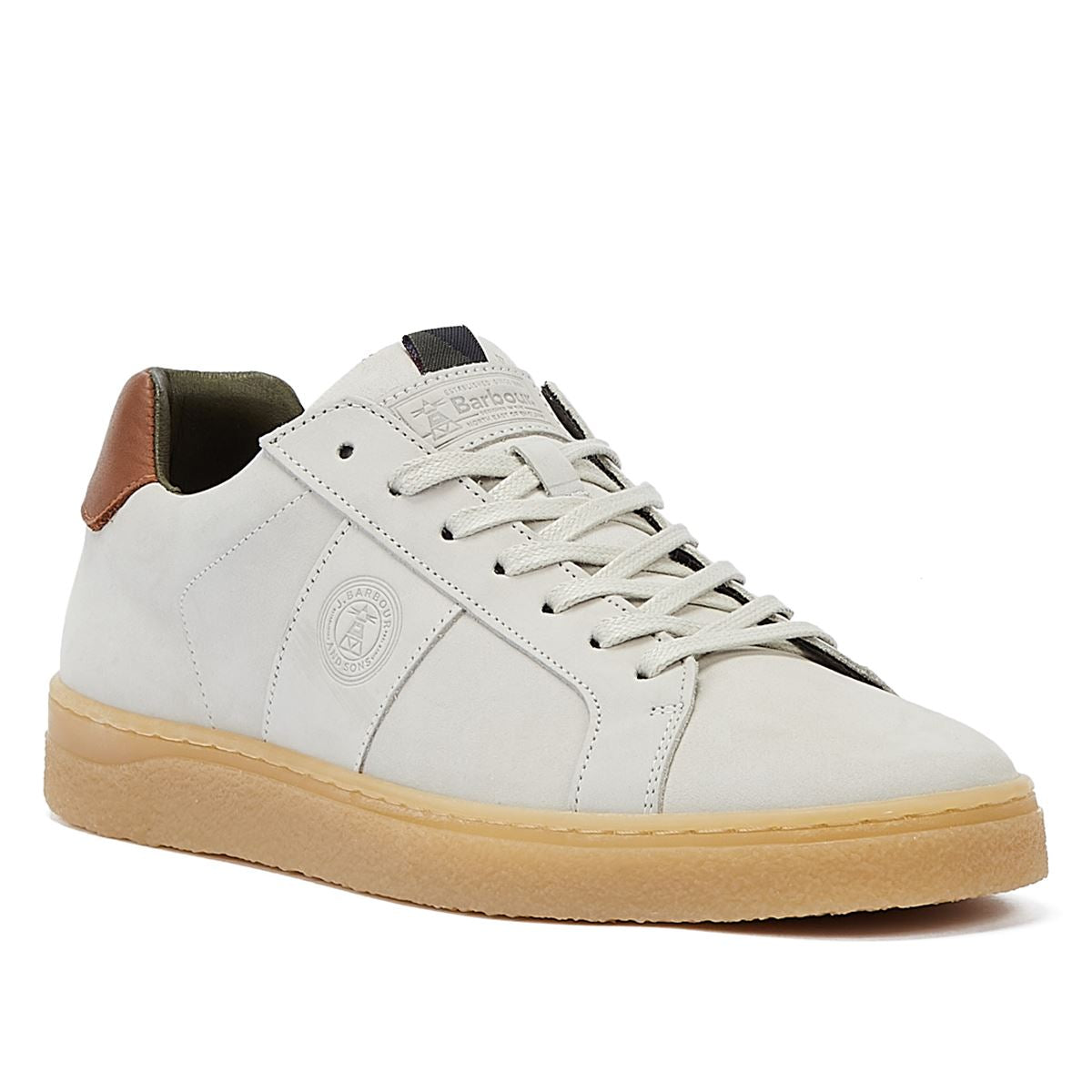 Barbour Reflect Men's White Sneakers