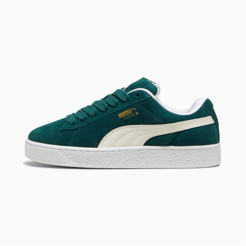 Puma Suede XL Suede Dark Green Sneakers