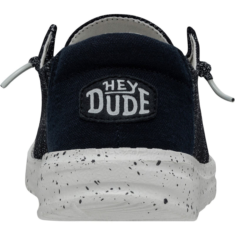HEYDUDE Wendy Sox Polyester/Cotton/Spandex Women's Navy Loafers