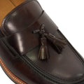 Dune Shaw Leather Men's Brown Loafers