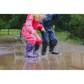 Cotswold Hilly Synthetic Purple Wellington Boots