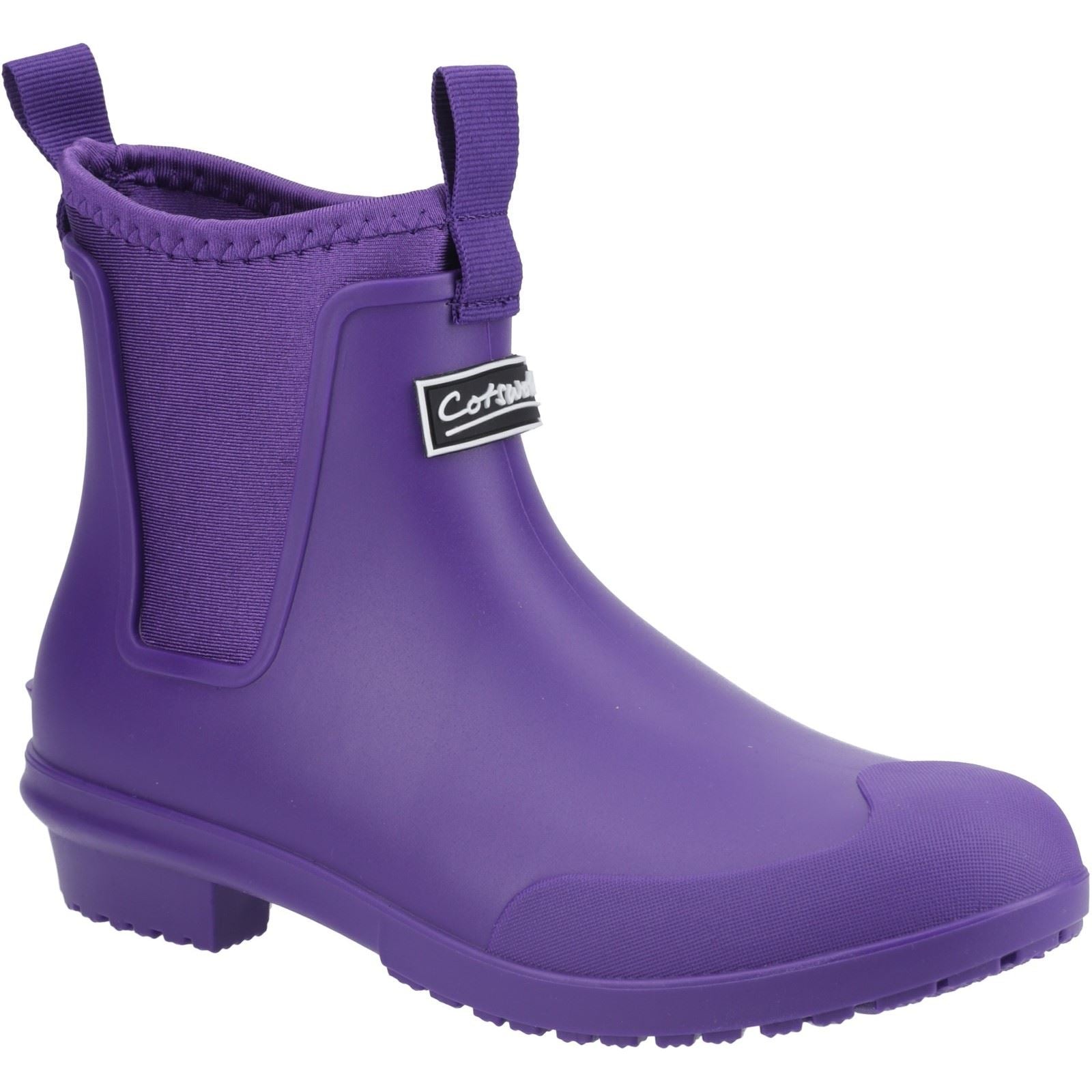 Cotswold Grosvenor Synthetic Women's Purple Wellington Boots