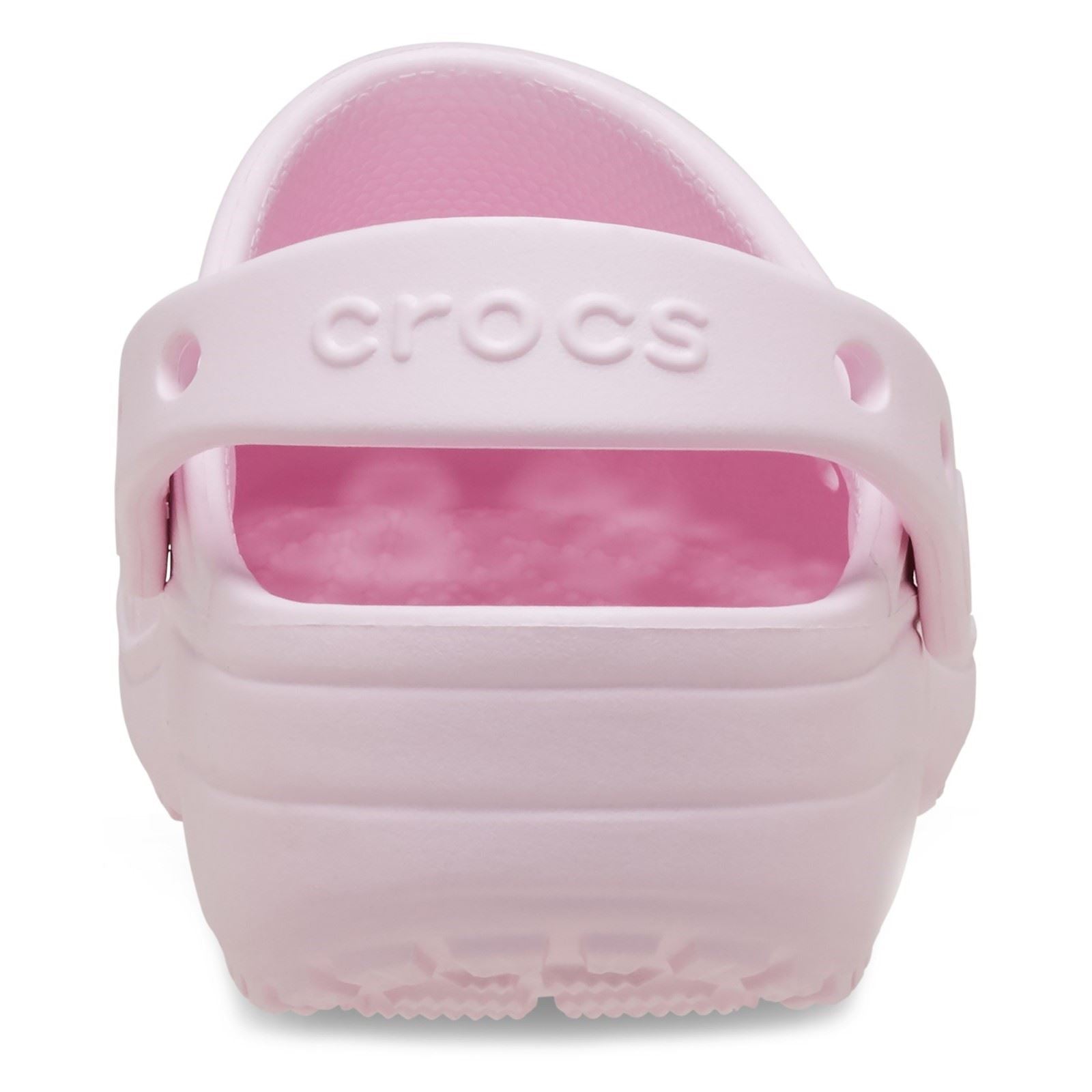 Crocs Classic Floral Cut Out EVA Kid's Pink Milk Clogs