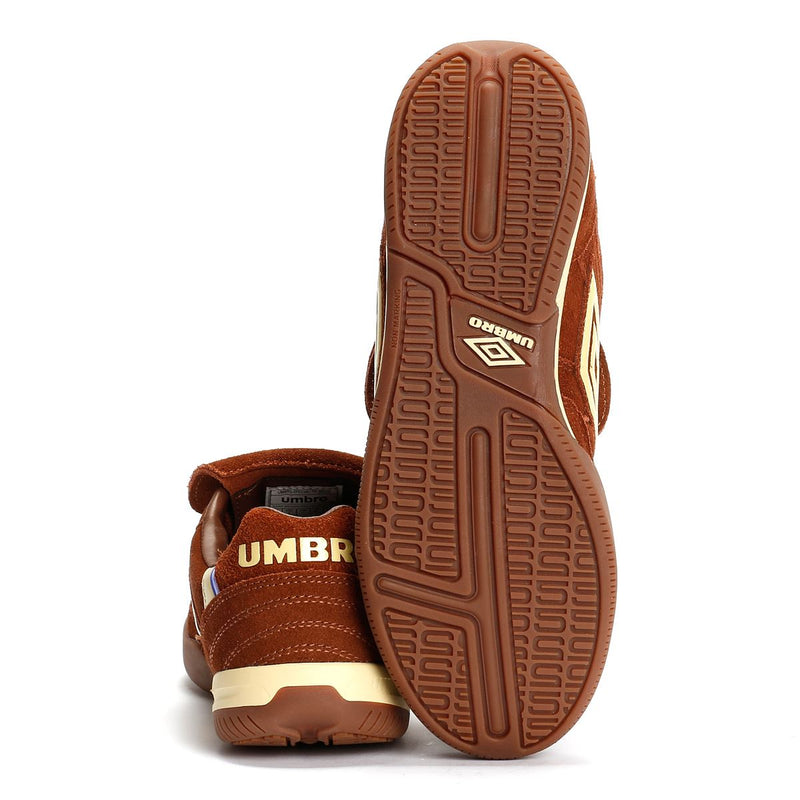 Umbro Speciali TR Suede Dark Brown/Cream Trainers