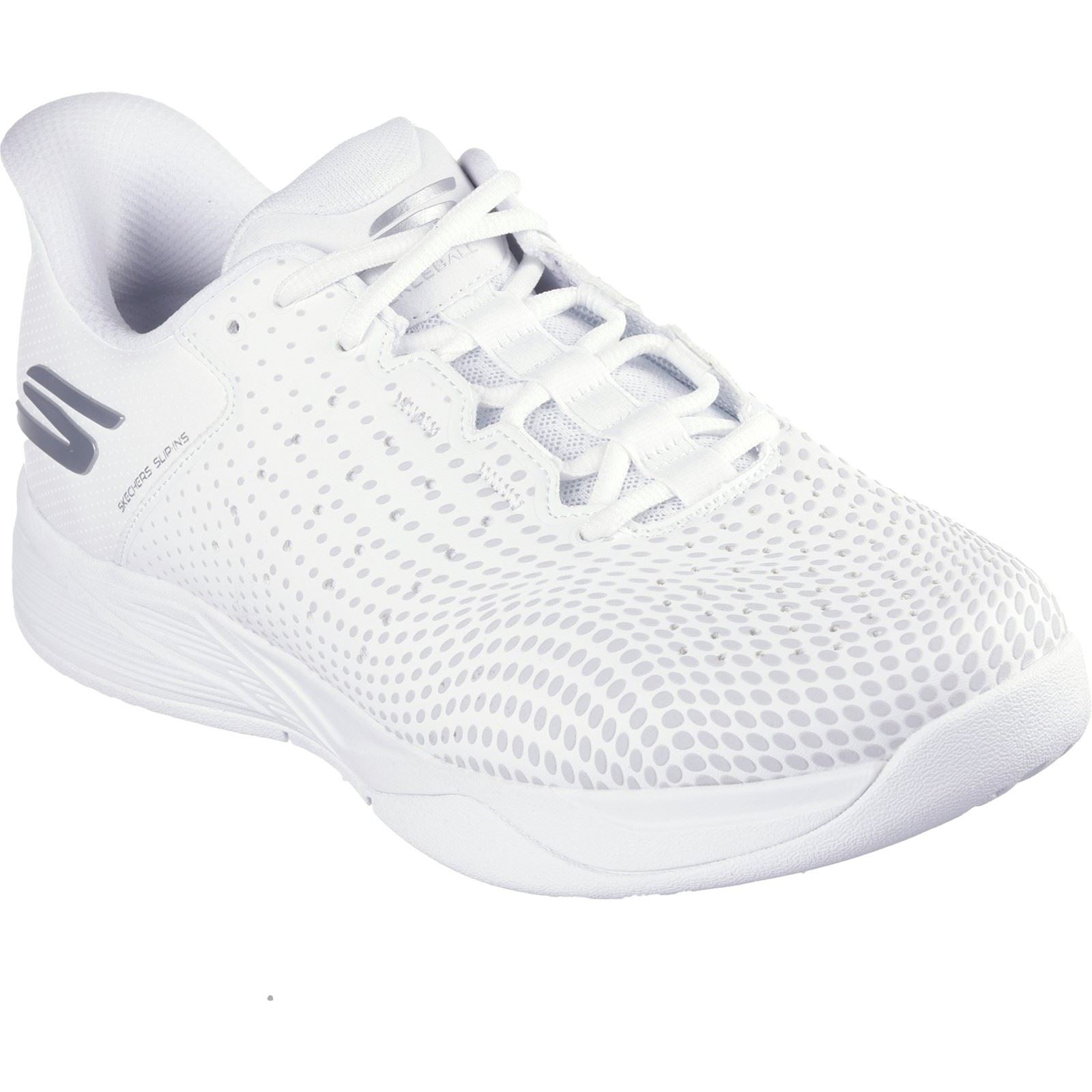 Skechers Performance Slip-ins Relaxed Fit Viper Court Reload Synthetic Men's White Sneakers