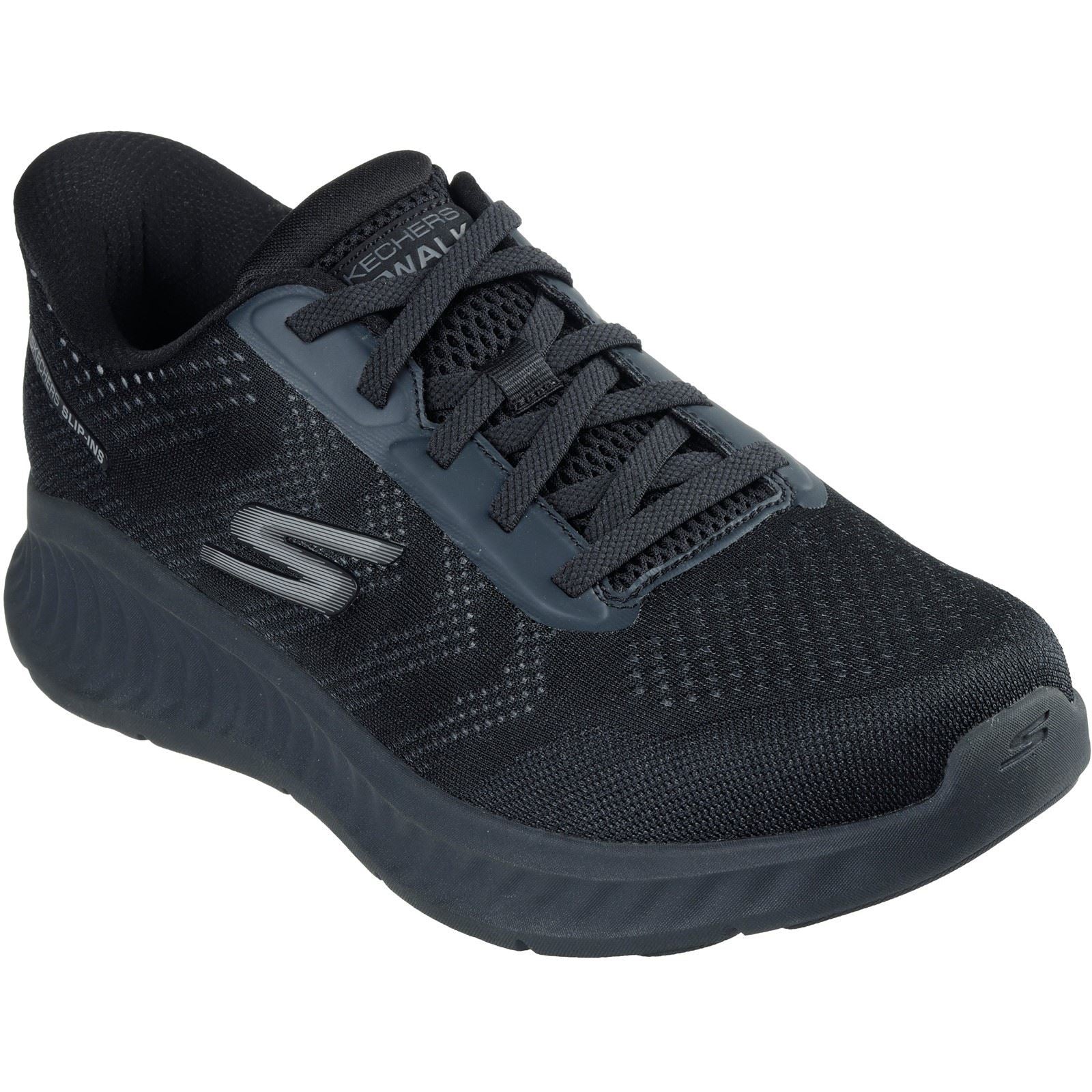 Skechers GO WALK NOW Payton Textile Men's Black Sneakers