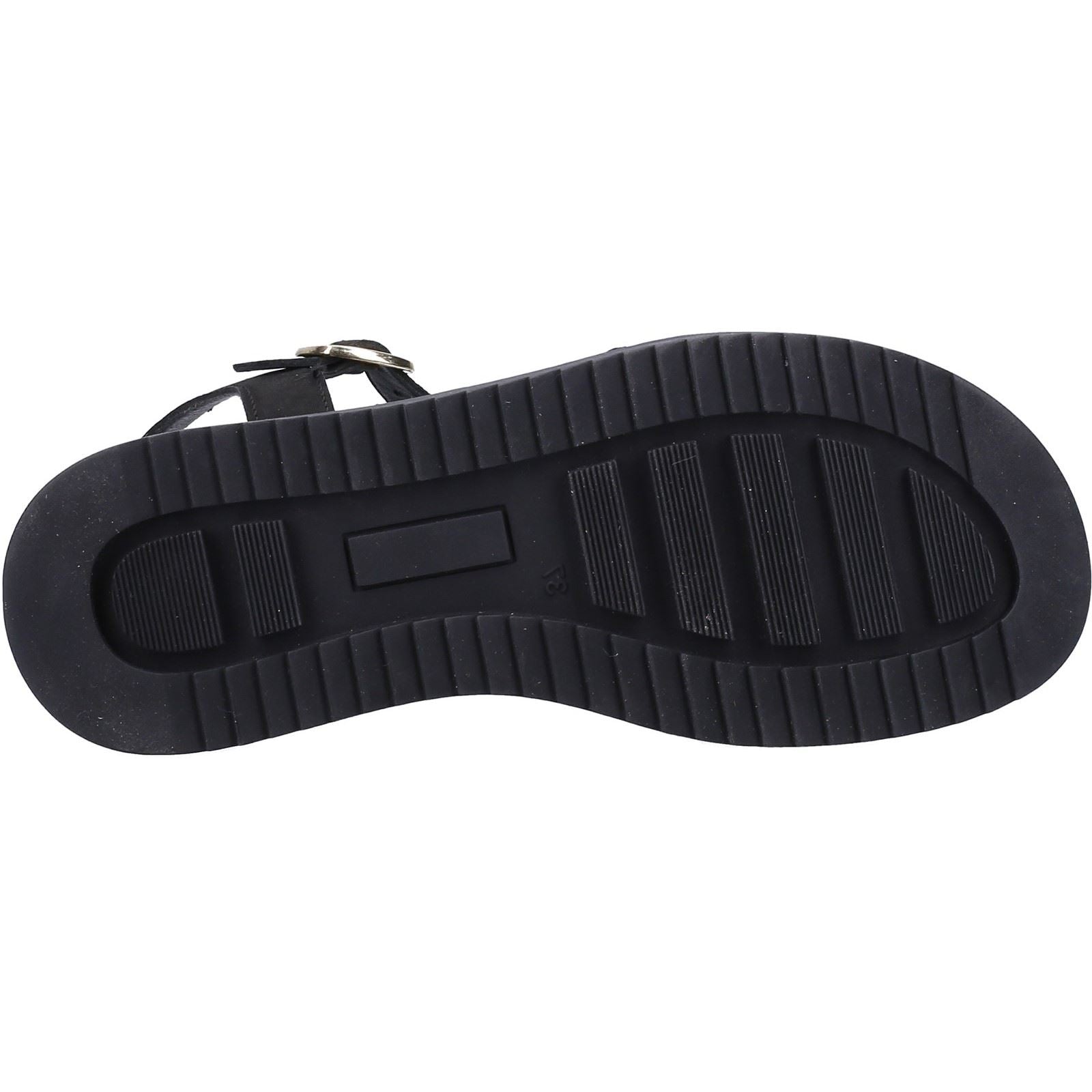 Hush Puppies Cassie Nubuck Women's Black Sandals
