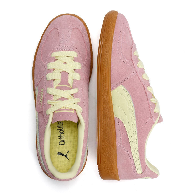 Puma Palermo Suede Pink/Green Sneakers
