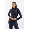 Juicy Couture Morgan Nylon Women's Black Sweatshirt