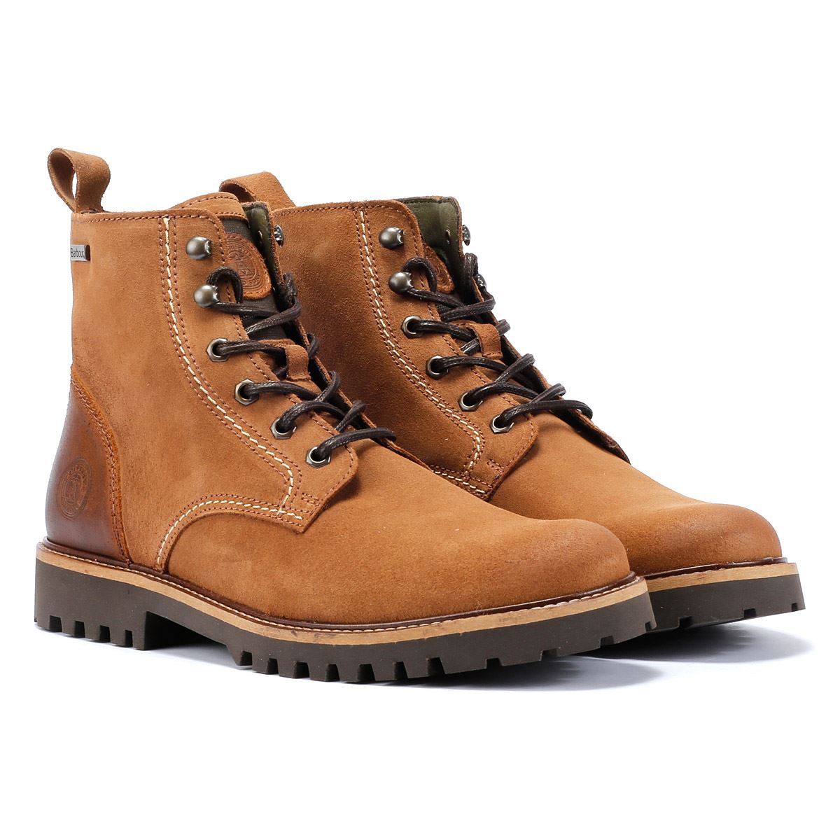 Barbour Foggy Leather Men's Cognac Boots