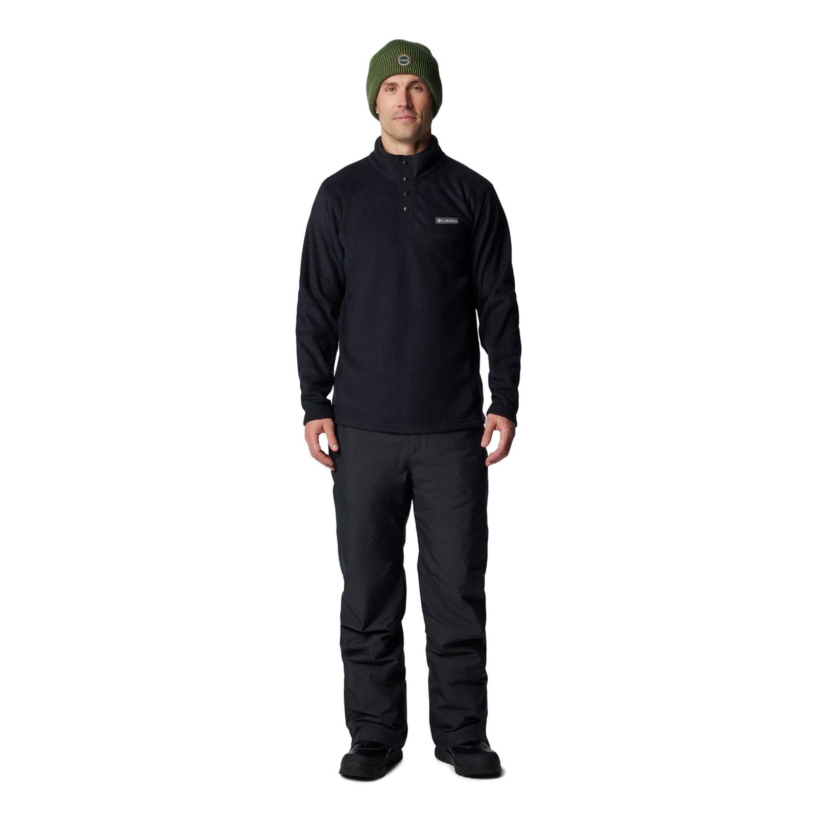 Columbia Steens Mountain Half Snap II Men's Black Fleece Jacket