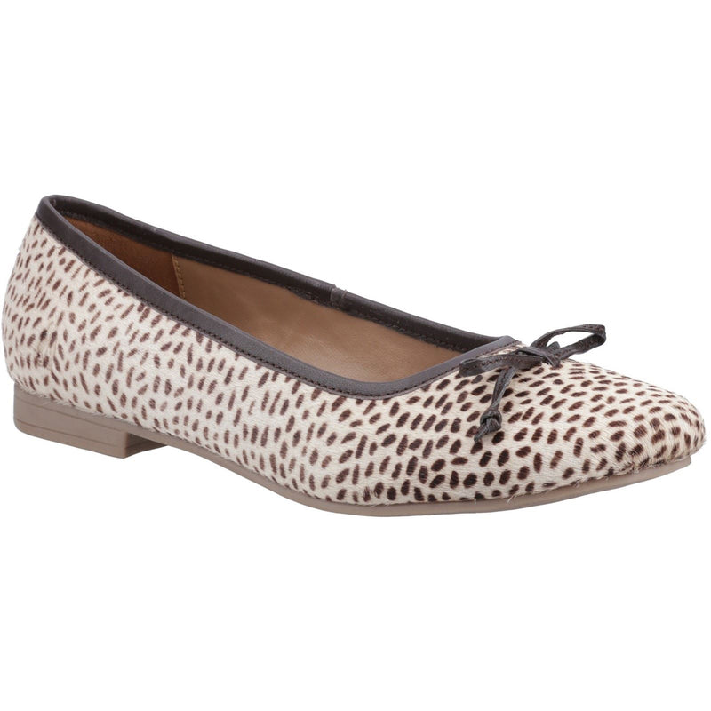 Hush Puppies Naomi Suede Suede Women's Animal Flats
