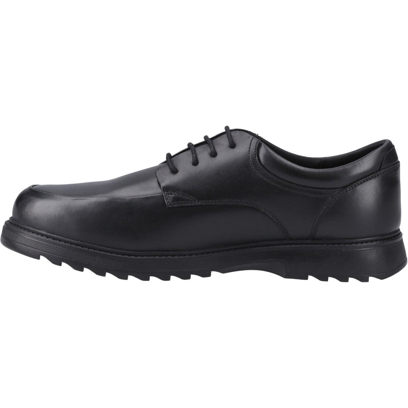 Hush Puppies Romeo Leather Boys's Black Shoes