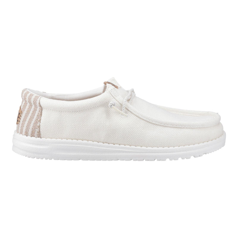 HEYDUDE Wally Resort Synthetic Blend Men's White/Multi Moccasins Shoes
