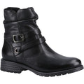 Hush Puppies Piper Leather Women's Black Boots