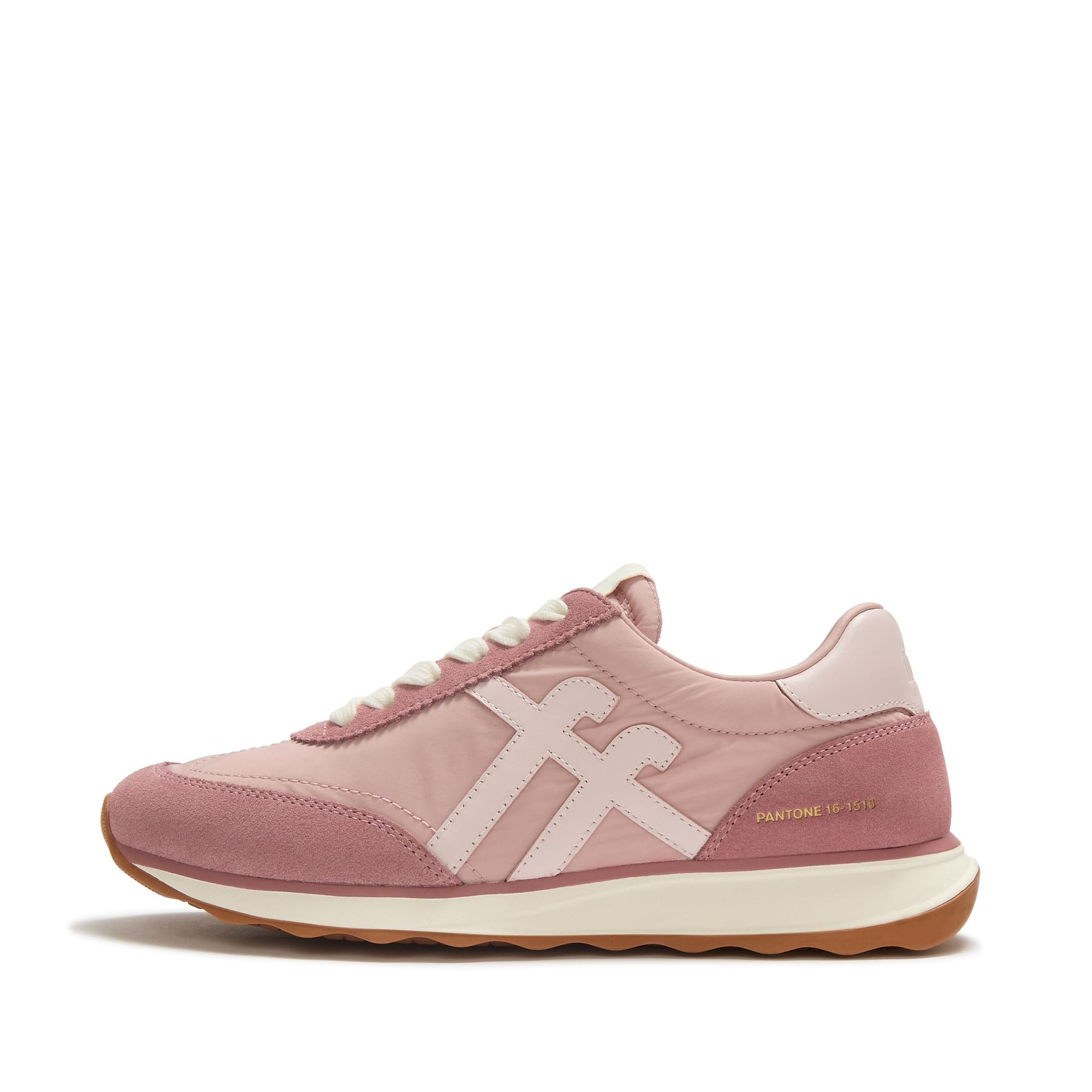 FitFlop X Pantone Retro-Q Suede Women's Rose Sneakers