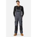 Dickies Everyday Bib and Brace Polyester Men's Grey Work Overall