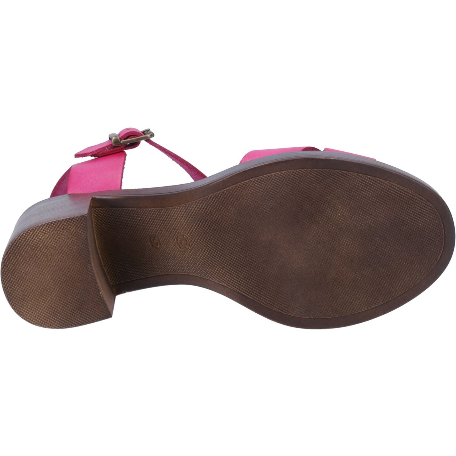 Hush Puppies Georgia Leather Women's Pink Heels