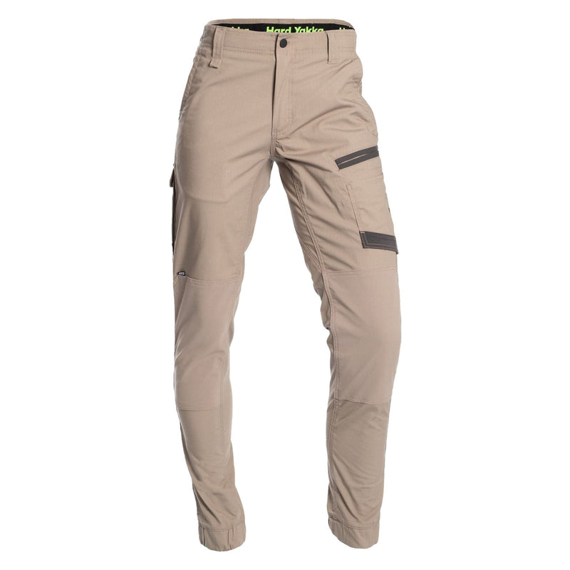 Hard Yakka Raptor Cuff Cotton Men's Tan Outdoor Trousers