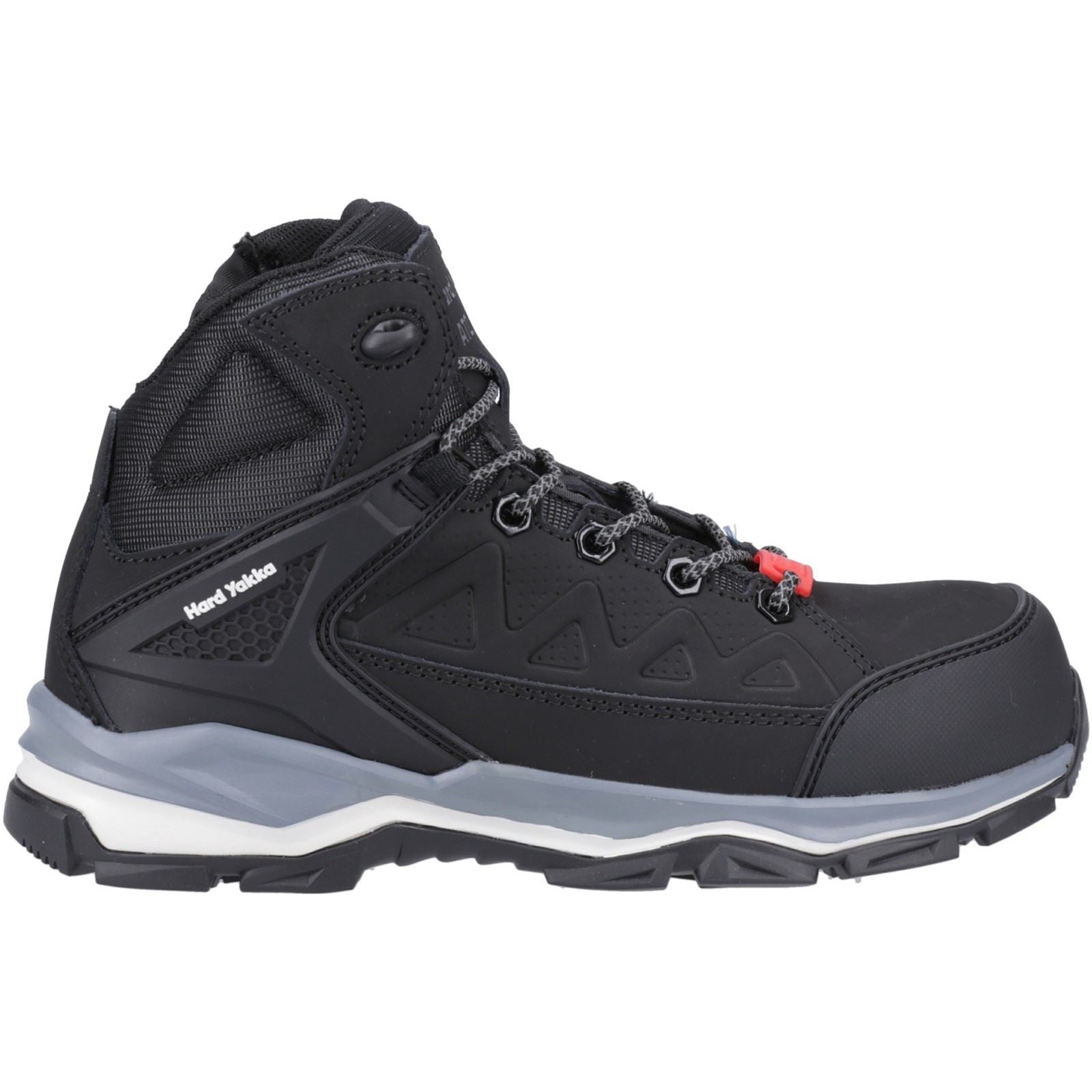 Hard Yakka Atomic Leather Black Safety Boots