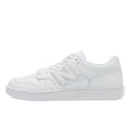 New Balance 480 All White Trainers