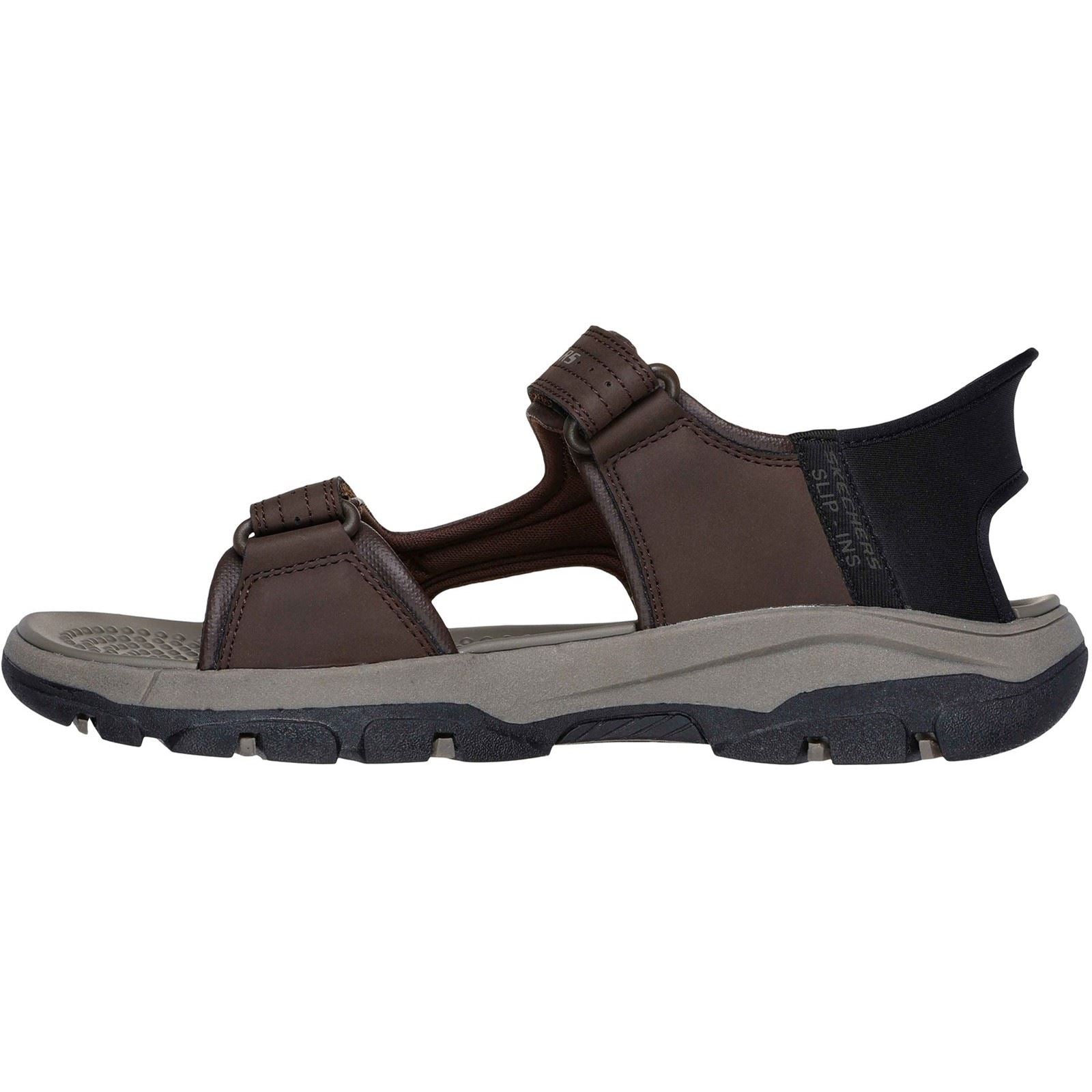 Skechers Tresmen - Reece Polyurethane Men's Chocolate Standard Sandals