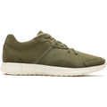 Hush Puppies The Good Leather Men's Olive Trainers